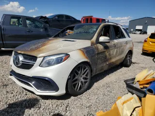 2016 Mercedes-Benz GLE 63 S AMG with VIN 4JGDA7FB5GA791920, listed as a Copart auction lot 67315744 with Not provided miles and Salvage title. Bid and sale history available at DreamBid. Image 1.