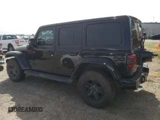 2022 Jeep Wrangler Unlimited Sahara with VIN 1C4JJXP60NW172991, listed as a Copart auction lot 54272305 with 54,361 mi miles and Salvage title. Bid and sale history available at DreamBid. Image 2.