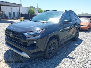 2023 Toyota RAV4 Adventure with VIN 2T3J1RFVXPW375604, listed as a IAAI auction lot 42045010 with 80,674 mi miles. Bid and sale history available at carsss.com. Image 17.