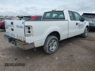 2006 Ford F-150 STX with VIN 1FTRX12W56FA46360, listed as a IAAI auction lot 41908105 with 1 mi miles. Bid and sale history available at carsss.com. Image 4.