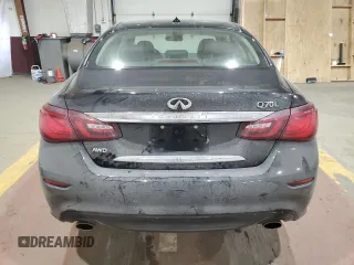 2019 Infiniti Q70 Luxe с VIN JN1BY1PR3KM725022, выставлен на аукционе Copart как лот 88789005 с пробегом 66 462 миль миль и Списание • Salvage title. История ставок и продаж доступна на DreamBid. Изображение 6.