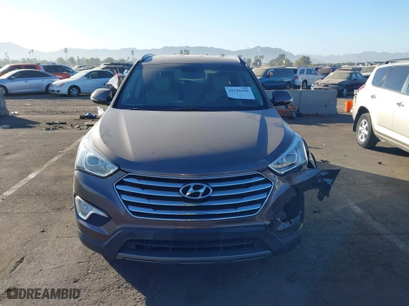 2014 Hyundai Santa Fe Limited with VIN KM8SN4HF3EU043589, listed as a IAAI auction lot 41146688 with 115,361 mi miles. Bid and sale history available at carsss.com. Image 12.