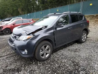 2015 Toyota RAV4 XLE with VIN JTMRFREV4FD125129, listed as a Copart auction lot 49126855 with 118,115 mi miles and Salvage Title. Bid and sale history available at carsss.com. Image 1.