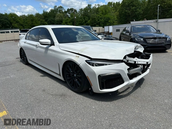2020 BMW 7 Series 740i xDrive с VIN WBA7T4C04LCE19948, выставлен на аукционе Copart как лот 61751895 с пробегом 37 579 миль миль и Чистый • Clean title. История ставок и продаж доступна на DreamBid. Изображение 4.