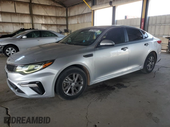 2020 Kia Optima LX z VIN 5XXGT4L31LG382738, wystawiony jako Copart lot #55754205 z przebiegiem 91 605 mil mil oraz Szkoda całkowita • Salvage title. Historia ofert i sprzedaży dostępna na DreamBid. Obrazek 1.