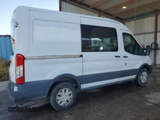2015 Ford Transit Cargo with VIN 1FTNR1CG6FKA49243, listed as a Copart auction lot 53458205 with 108,631 mi miles and Clean Title. Bid and sale history available at carsss.com. Image 3.