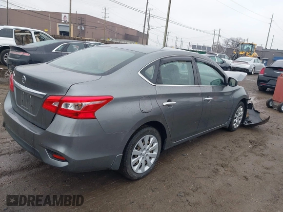 2017 Nissan Sentra S with VIN 3N1AB7AP0HY334696, listed as a IAAI auction lot 42001614 with 61,165 mi miles and . Bid and sale history available at DreamBid. Image 4.