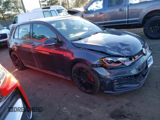 2020 Volkswagen Golf GTI S with VIN 3VW6T7AU9LM012772, listed as a Copart auction lot 42035444 with 48,349 mi miles. Bid and sale history available at carsss.com. Image 4.