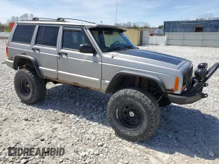 2000 Jeep Cherokee Classic with VIN 1J4FF58S0YL148245, listed as a Copart auction lot 53955735 with 185,307 mi miles and Clean Title. Bid and sale history available at carsss.com. Image 4.