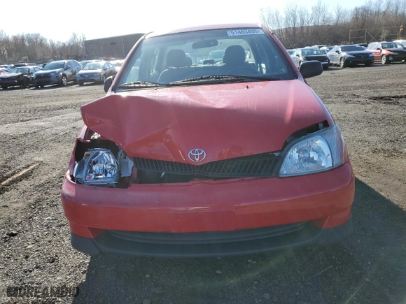 2001 Toyota ECHO with VIN JTDBT123710115399, listed as a Copart auction lot 51483495 with 67,066 mi miles and Salvage Title. Bid and sale history available at carsss.com. Image 5.