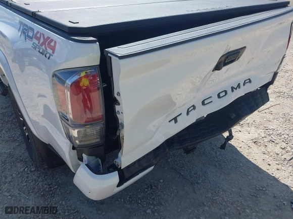 2023 Toyota Tacoma 4WD SR with VIN 3TMCZ5AN8PM647523, listed as a IAAI auction lot 41887896 with 17,864 mi miles. Bid and sale history available at carsss.com. Image 17.