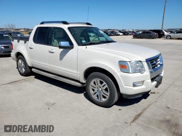 2008 Ford Explorer Sport Trac Limited with VIN 1FMEU33E38UA48398, listed as a Copart auction lot 50079385 with 160,204 mi miles and Clean title. Bid and sale history available at DreamBid. Image 4.