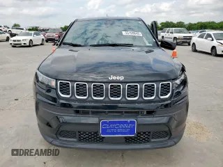 2025 Jeep Compass Sport with VIN 3C4NJDAN0ST515350, listed as a Copart auction lot 55109645 with 10,091 mi miles and Salvage title. Bid and sale history available at DreamBid. Image 5.