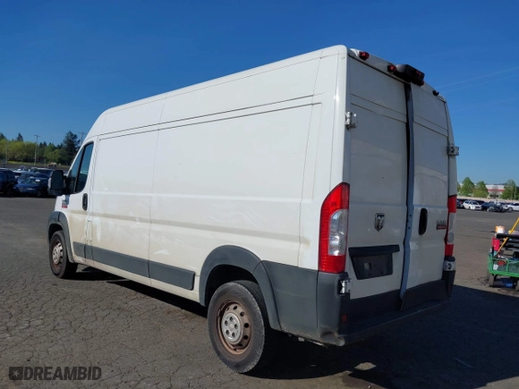 2021 Ram ProMaster Cargo Van with VIN 3C6LRVDG1ME523121, listed as a IAAI auction lot 42076794 with 91,589 mi miles. Bid and sale history available at carsss.com. Image 3.