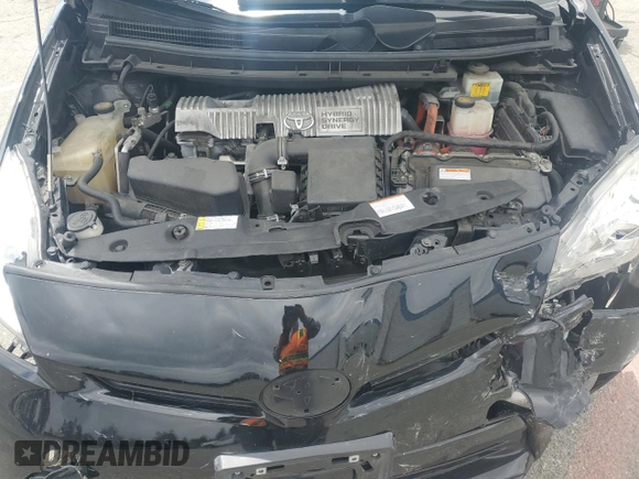 2013 Toyota Prius One with VIN JTDKN3DU4D5651505, listed as a Copart auction lot 54794035 with 176,101 mi miles and Salvage Title. Bid and sale history available at DreamBid. Image 11.
