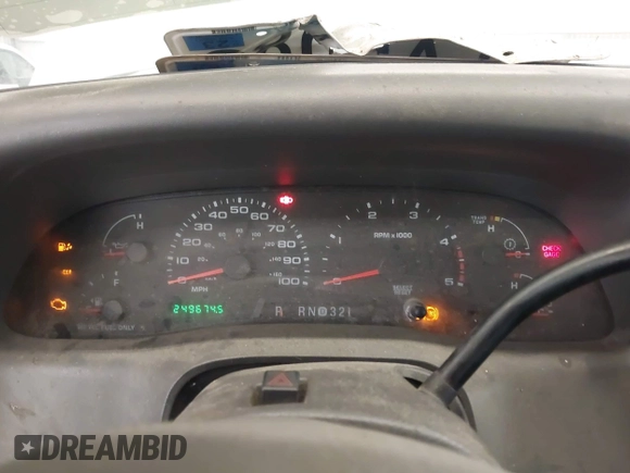 2004 Ford F-250 XL with VIN 1FTNX21P34EA56743, listed as a IAAI auction lot 42597499 with 249,674 mi miles and . Bid and sale history available at DreamBid. Image 7.