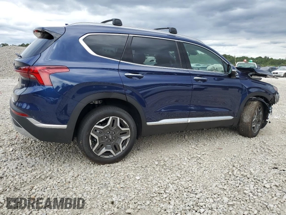 2023 Hyundai Santa Fe Hybrid SEL Premium with VIN 5NMS3DA18PH008386, listed as a Copart auction lot 71386854 with 890 mi miles and Salvage Title. Bid and sale history available at carsss.com. Image 3.