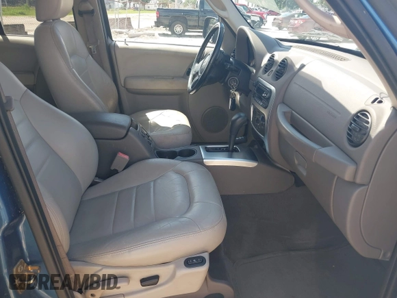2004 Jeep Liberty Limited with VIN 1J4GL58K84W190314, listed as a IAAI auction lot 42460339 with 125,685 mi miles and . Bid and sale history available at DreamBid. Image 5.