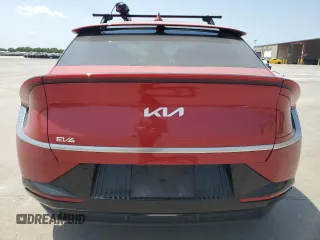 2022 Kia EV6 Wind with VIN KNDC34LA7N5046628, listed as a Copart auction lot 63230374 with 48,023 mi miles and Salvage Title. Bid and sale history available at carsss.com. Image 6.