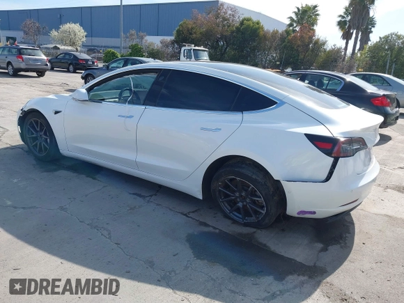 2018 Tesla Model 3 Long Range Battery with VIN 5YJ3E1EB7JF108519, listed as a IAAI auction lot 41835266 with 120,662 mi miles and . Bid and sale history available at DreamBid. Image 3.
