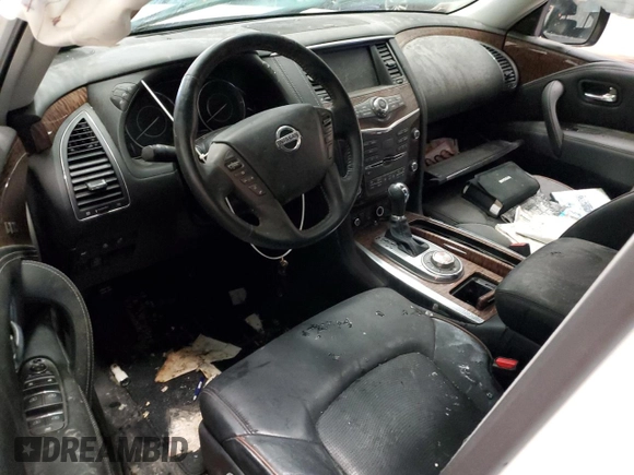 2018 Nissan Armada SV with VIN JN8AY2NC5J9553577, listed as a Copart auction lot 73461472 with Not Provided miles. Bid and sale history available at carsss.com. Image 8.