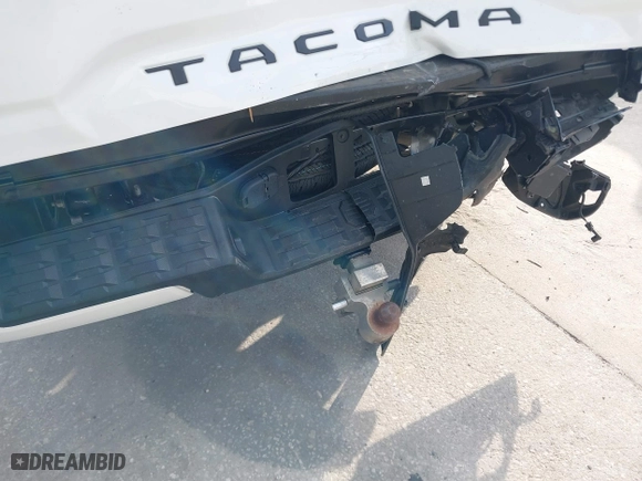 2023 Toyota Tacoma 4WD SR with VIN 3TMCZ5AN9PM566739, listed as a IAAI auction lot 41513763 with 16,708 mi miles. Bid and sale history available at carsss.com. Image 6.