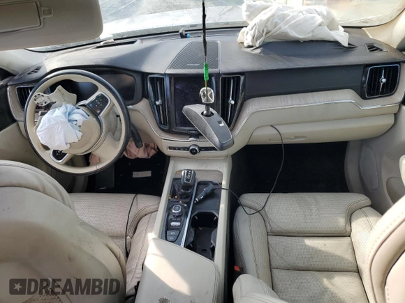 2021 Volvo XC60 Inscription с VIN YV4102DLXM1797908, выставлен на аукционе Copart как лот 58967375 с пробегом Не указан миль и На запчасти • Non repairable. История ставок и продаж доступна на DreamBid. Изображение 8.