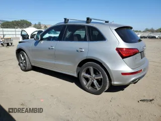 2014 Audi Q5 Premium Plus with VIN WA1DGAFP0EA037312, listed as a Copart auction lot 61694505 with 124,252 mi miles and Salvage title. Bid and sale history available at DreamBid. Image 2.