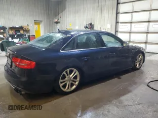 2015 Audi S4 Premium Plus with VIN WAUDGBFL0FA100965, listed as a Copart auction lot 47774185 with 112,002 mi miles and Salvage Title. Bid and sale history available at carsss.com. Image 3.