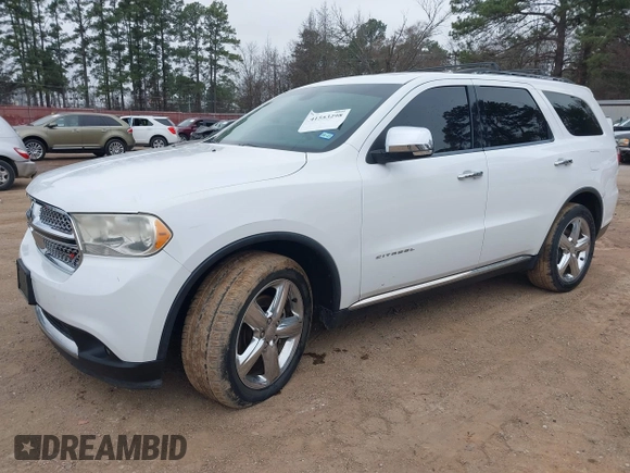 2013 Dodge Durango Citadel z VIN 1C4RDHEG6DC661116, wystawiony jako IAAI lot #41553298 z przebiegiem 208 767 mil mil oraz . Historia ofert i sprzedaży dostępna na DreamBid. Obrazek 2.