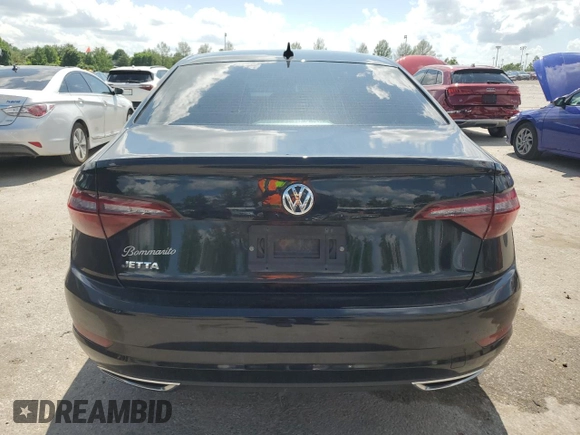 2020 Volkswagen Jetta S with VIN 3VWC57BU9LM088133, listed as a Copart auction lot 57402695 with 77,340 mi miles and Salvage title. Bid and sale history available at DreamBid. Image 6.