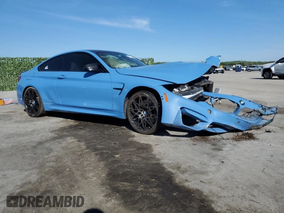 2018 BMW M4 with VIN WBS4Y9C58JAA85456, listed as a Copart auction lot 51104544 with 71,673 mi miles. Bid and sale history available at carsss.com. Image 4.
