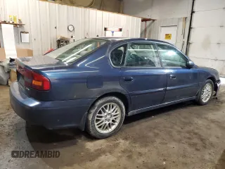 2004 Subaru Legacy Sedan (Natl) L with VIN 4S3BE625047202999, listed as a Copart auction lot 50122485 with 186,584 mi miles and Salvage Title. Bid and sale history available at carsss.com. Image 3.