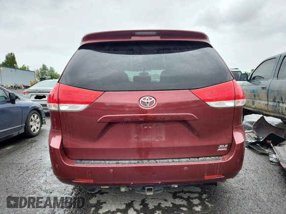 2014 Toyota Sienna Limited with VIN 5TDDK3DC3ES072056, listed as a Copart auction lot 58767595 with 85,845 mi miles and Salvage title. Bid and sale history available at DreamBid. Image 6.