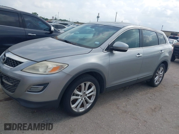 2012 Mazda CX-9 Grand Touring with VIN JM3TB3DAXC0345592, listed as a IAAI auction lot 42182735 with 168,725 mi miles. Bid and sale history available at carsss.com. Image 2.