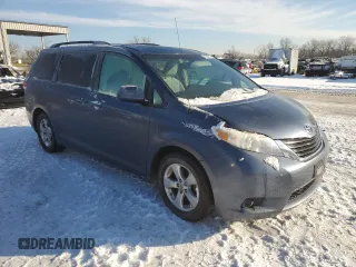 2013 Toyota Sienna LE AAS with VIN 5TDKK3DC4DS355829, listed as a Copart auction lot 41660235 with 99,517 mi miles and Salvage title. Bid and sale history available at DreamBid. Image 4.
