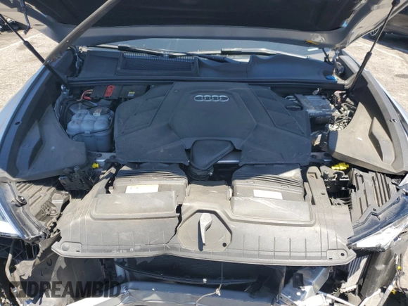 2022 Audi Q8 Premium Plus with VIN WA1EVBF18ND034572, listed as a Copart auction lot 57704485 with 28,246 mi miles and Salvage title. Bid and sale history available at DreamBid. Image 12.