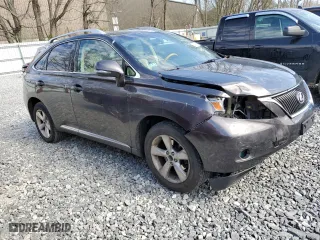 2010 Lexus RX 350 with VIN 2T2BK1BA1AC060063, listed as a Copart auction lot 54510135 with 258,964 mi miles and Clean Title. Bid and sale history available at carsss.com. Image 4.