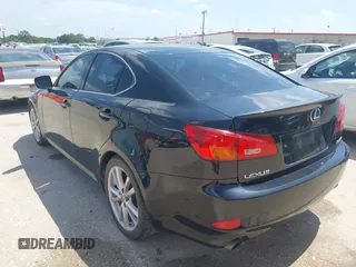 2006 Lexus IS 250 z VIN JTHBK262065018208, wystawiony jako IAAI lot #42450518 z przebiegiem 137 352 mil mil oraz . Historia ofert i sprzedaży dostępna na DreamBid. Obrazek 3.