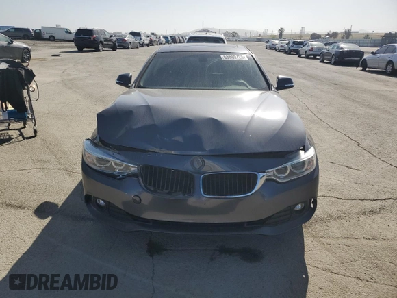 2014 BMW 4 Series 428i with VIN WBA3N7C5XEK220706, listed as a Copart auction lot 53860725 with 85,882 mi miles and Salvage title. Bid and sale history available at DreamBid. Image 5.
