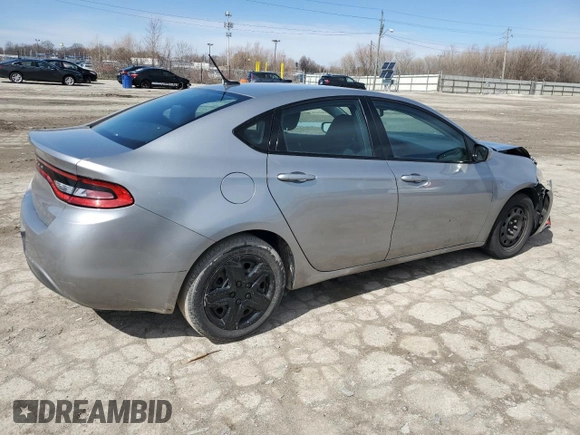 2016 Dodge Dart SE with VIN 1C3CDFAA7GD564988, listed as a Copart auction lot 49410395 with 96,398 mi miles and Salvage Title. Bid and sale history available at carsss.com. Image 3.