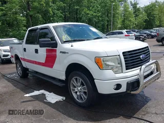 2014 Ford F-150 XL with VIN 1FTFW1EF9EFC63944, listed as a IAAI auction lot 42214453 with 252,127 mi miles and . Bid and sale history available at DreamBid. Image 1.
