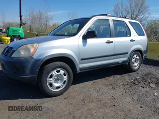 2006 Honda CR-V LX with VIN JHLRD78586C029065, listed as a IAAI auction lot 42043651 with 191,318 mi miles and . Bid and sale history available at carsss.com. Image 2.