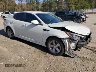 2015 Kia Optima LX with VIN 5XXGM4A7XFG347185, listed as a Copart auction lot 50216465 with 188,409 mi miles and Salvage Title. Bid and sale history available at carsss.com. Image 4.