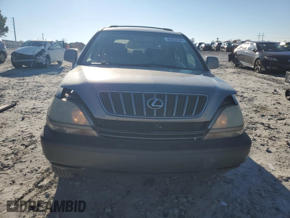 2001 Lexus RX 300 with VIN JTJGF10U310097117, listed as a Copart auction lot 83028204 with 345,675 mi miles and Salvage Title. Bid and sale history available at carsss.com. Image 5.