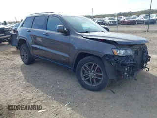 2016 Jeep Grand Cherokee Laredo with VIN 1C4RJFAG1GC384592, listed as a IAAI auction lot 40747240 with 94,064 mi miles and . Bid and sale history available at DreamBid. Image 1.