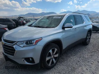 2020 Chevrolet Traverse LT with VIN 1GNEVHKW8LJ180275, listed as a Copart auction lot 63036835 with Not provided miles and Salvage title. Bid and sale history available at DreamBid. Image 1.
