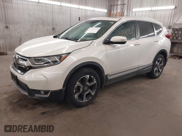 2017 Honda CR-V Touring with VIN 2HKRW2H94HH685350, listed as a IAAI auction lot 41753725 with 75,749 mi miles. Bid and sale history available at carsss.com. Image 18.