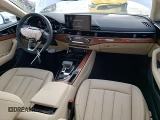 2023 Audi A5 Sportback Premium Plus with VIN WAUCBCF56PA050964, listed as a Copart auction lot 74617653 with 3,495 mi miles. Bid and sale history available at carsss.com. Image 8.
