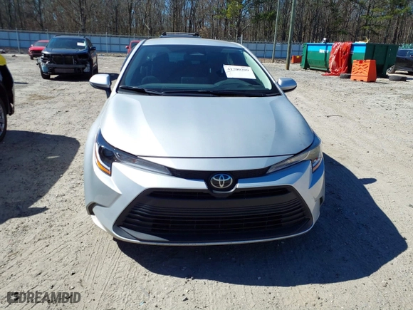 2024 Toyota Corolla LE with VIN 5YFB4MDE6RP228565, listed as a IAAI auction lot 41700209 with 12,505 mi miles. Bid and sale history available at carsss.com. Image 12.